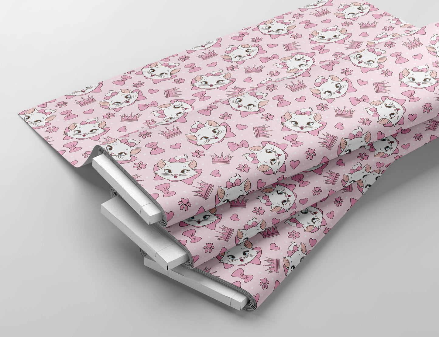 Valentines Kittens seamless pattern, Aristocats seamless file, Magical Hearts love seamless design for fabric sublimation, Digital download