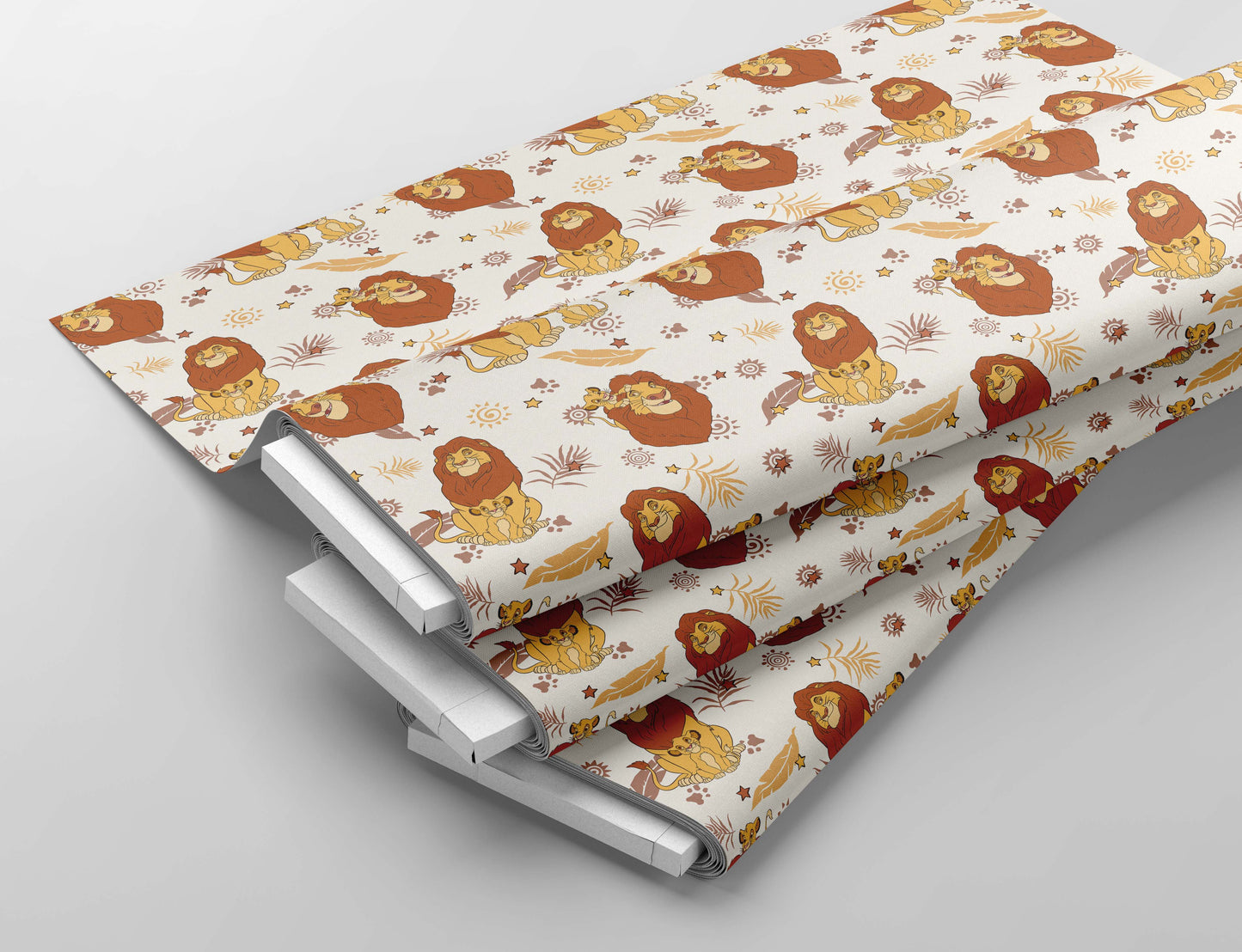 King Lion Cub seamless pattern, Magical seamless, Summer seamless for fabric sublimation, Digital download