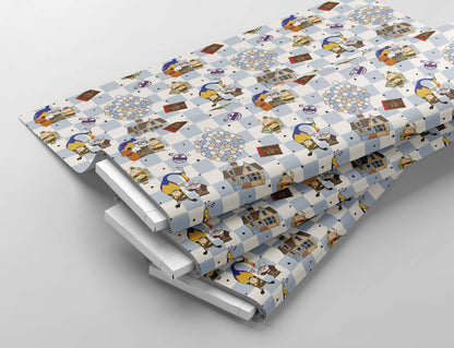 Magical Adventure is out there Boys seamless, Magical seamless, Summer seamless repeating pattern for fabric sublimation