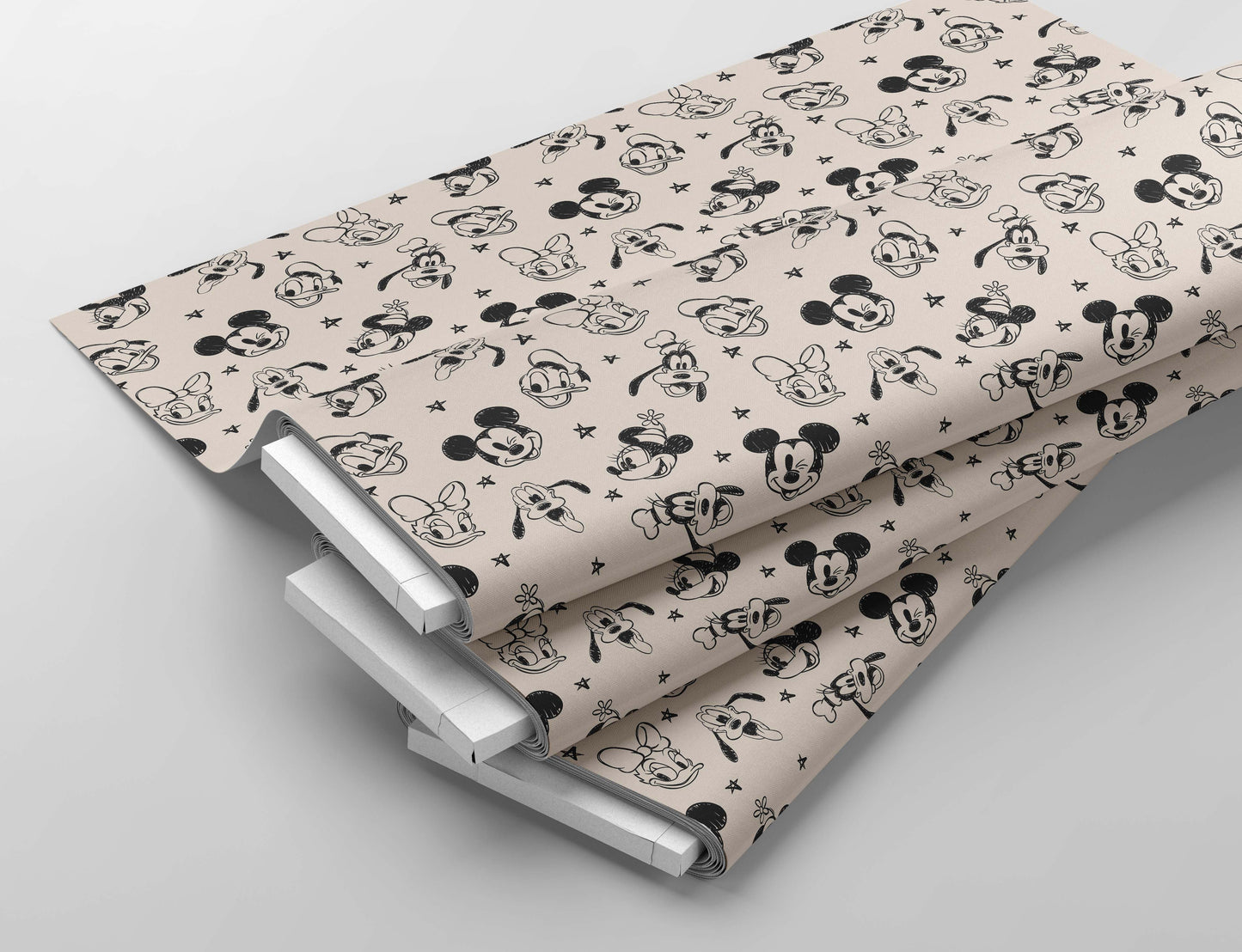 Vintage Mouse seamless file, Magical mouse seamless, Spring and Summer seamless repeating pattern for fabric sublimation