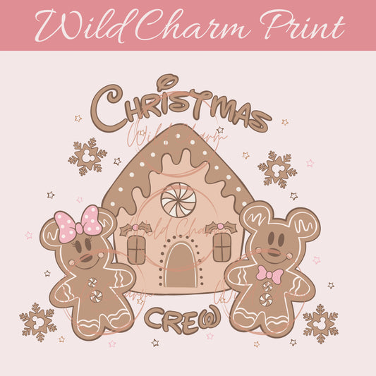 Christmas Gingerbread Cookies PNG Sublimation