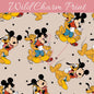 Mouse & Friends seamless repeat pattern